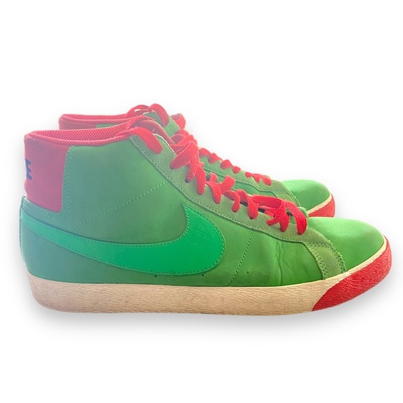 Nike Blazer Premium SB Green Spark Watermelon 314070-331 Size 11.5 Dunk Low High - Picture 1 of 5
